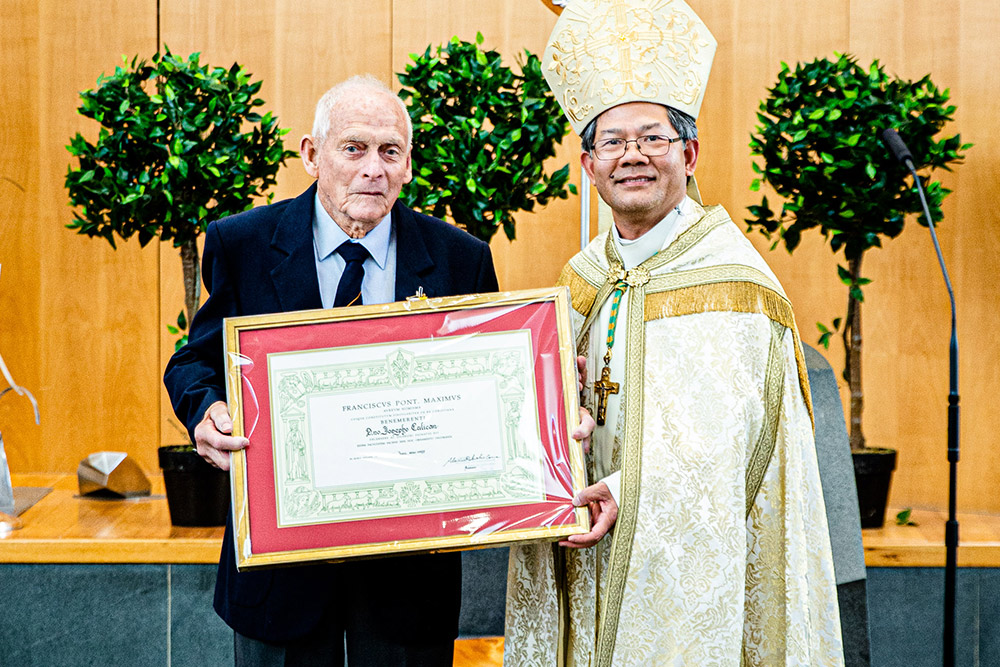 Papal Honours Joseph Culican Bishop Vincent